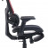 Кресло Cactus CS-CHR-MC01-RDBK, обивка: сетка/эко.кожа, цвет: красный