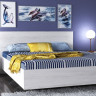 Кровать Милана, 1400х2000 (основание IKEA) лдсп Дуб эльза