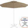Зонт пляжный со стационарной базой Kiwi Clips&amp;Base