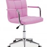 Кресло компьютерное SIGNAL Q022 (экокожа - розовый)