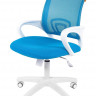 Офисное кресло Chairman    696    Россия    белый пластик TW голубой