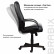 Кресло офисное BRABIX «City EX-512», кожзаменитель черный, ткань черная, TW, 531407
