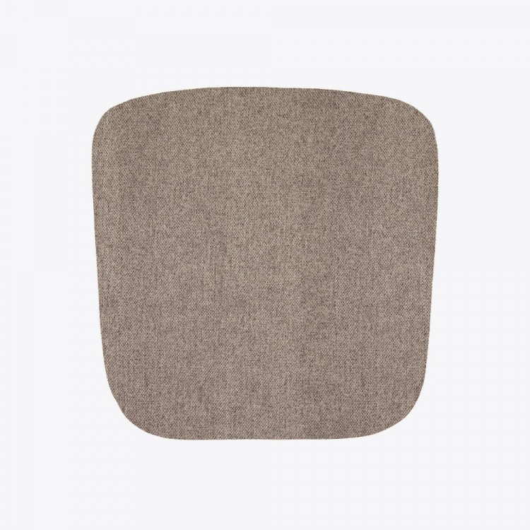 Подушка к стулу Лугано бежево-коричневая ткань