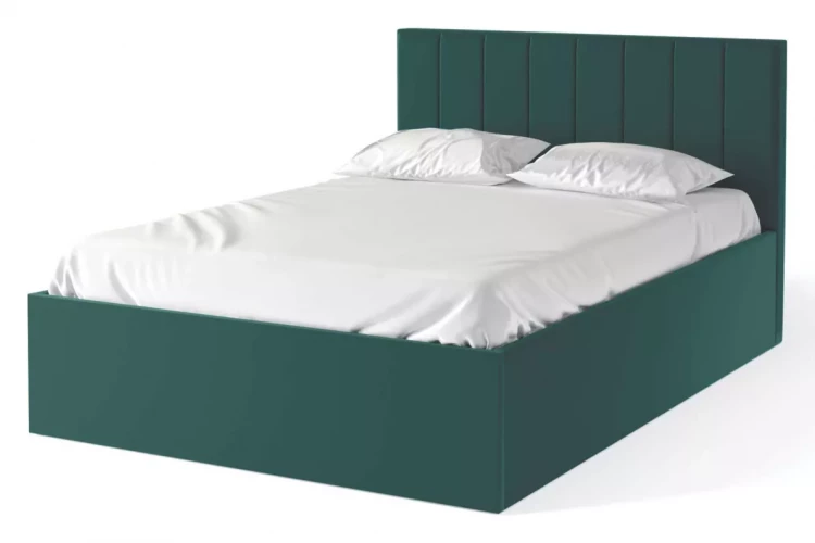 Кровать Аврора (180 х 200) изумруд
