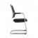 Кресло офисное / Стайл 2 CF / хром / черная ткань / спинка черный пластик