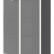 Шкаф со стеклянными дверьми в алюминевой рамке с топом XMC 85.7 Легно темный 856х432х1190 XTEN