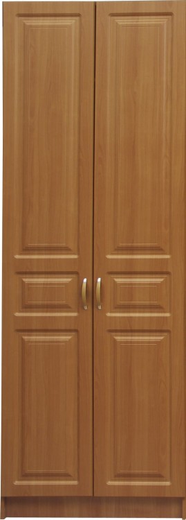 Шкаф Аливия мод 06, 2 двери со штангой мдф мат Итальянский орех