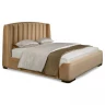 Кровать с решеткой отделка ткань Velour 220-06 FB.BD.SLN.707
