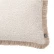 Подушка Nami rectangular отделка кремовая ткань Boucle, бежевая бахрома EH.CSH.ACC.2124