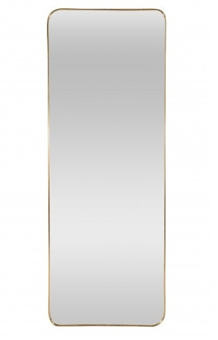 Зеркало Smart XL Gold в полный рост в раме Smal