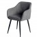 Кресло OKAY8709 черный, нубук серый light grey14