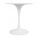 Стол Eero Saarinen Tulip Table белый Top MDF D70 глянцевый