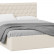 Кровать с ПМ «Порто» (с подъемным механизмом) без заглушины (Велюр Confetti Cream)