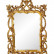 Зеркало в резной раме Floret Gold