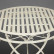 Комплект (стол + 2 стула) Secret de Maison PALLADIO (mod. PL08-8668/8669) металл, стол: 70х74,5см, стул: 45х40,5х94см, белый антик (antique white)
