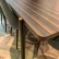 Обеденный стол отделка шпон эбони (V71), металлические ножки MDI.DT.BS.10