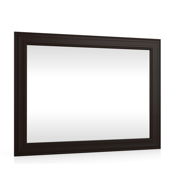 Зеркало С-МД-Зеркало, цвет венге, зеркало подвесное в раме МДФ, ШхГхВ 80х4х60 см.