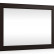 Зеркало С-МД-Зеркало, цвет венге, зеркало подвесное в раме МДФ, ШхГхВ 80х4х60 см.