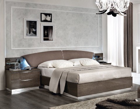 Кровать Drop Platinum Camelgroup 160x200 см с контейнером 136LET.38PL