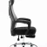 Кресло офисное / 007 NEW / full black черный пластик / черная ткань / черная сетка
