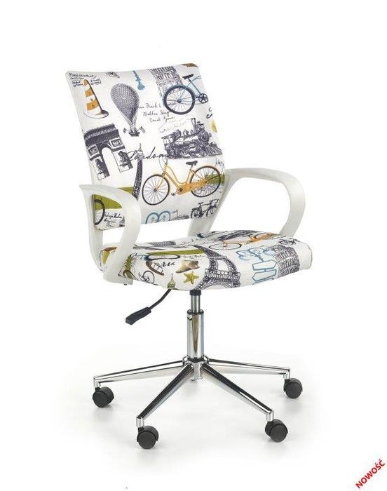 Кресло компьютерное HALMAR IBIS (PARIS) (ткань - разноцветный)