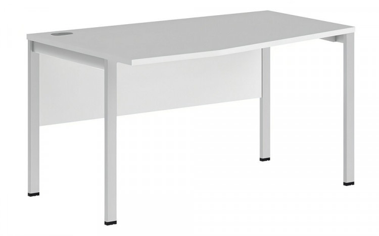 Стол письменный XMCT 149(L) Белый/Алюминий 1400х900х750 XTEN-M