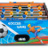 Игровой стол настольный - футбол "Garlando F-Mini-II Telescopic" (95x76x25см) цветной