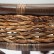 Комплект обеденный "Mandalino" 05/21 ( 4 кресла + стол обеденный ) /без подушек/ ротанг, walnut (грецкий орех), плетение-банановые листья