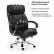 Кресло офисное BRABIX PREMIUM «Direct EX-580», хром, рециклированная кожа, черное, 531824