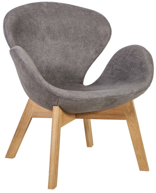 Кресло с обивкой Beon Swan Wood Legs (Arne Jacobsen) A062