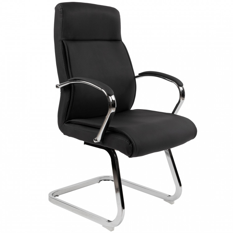 Офисное кресло Chairman CH853 экокожа, черный