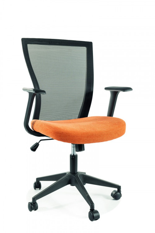Кресло компьютерное Signal Q-328 (черный/оранжевый)