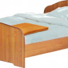 Кровать двойная №1 (1600х2000) лдсп Вишня .