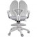 FunDesk Комплект парта Pensare grey + кресло Fresco grey