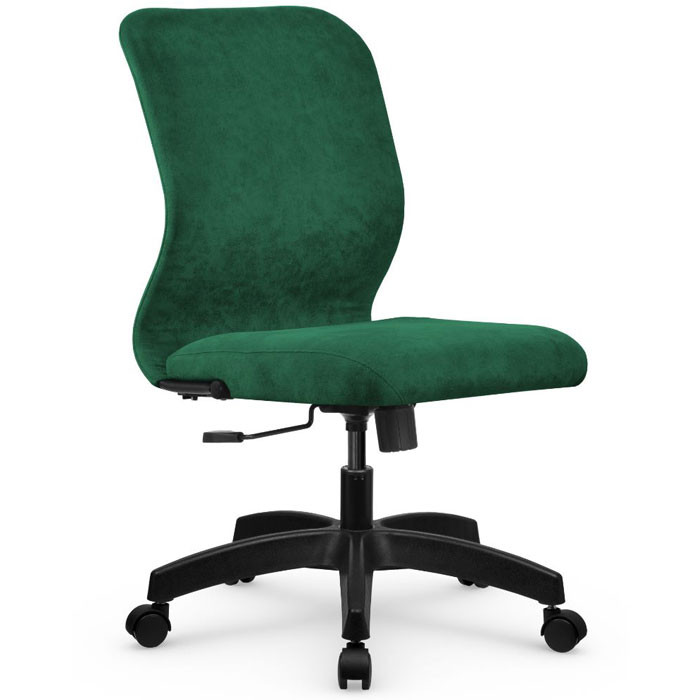 Компьютерное кресло Метта SU-Mr-4/подл.000/осн.001 зеленый, велюр