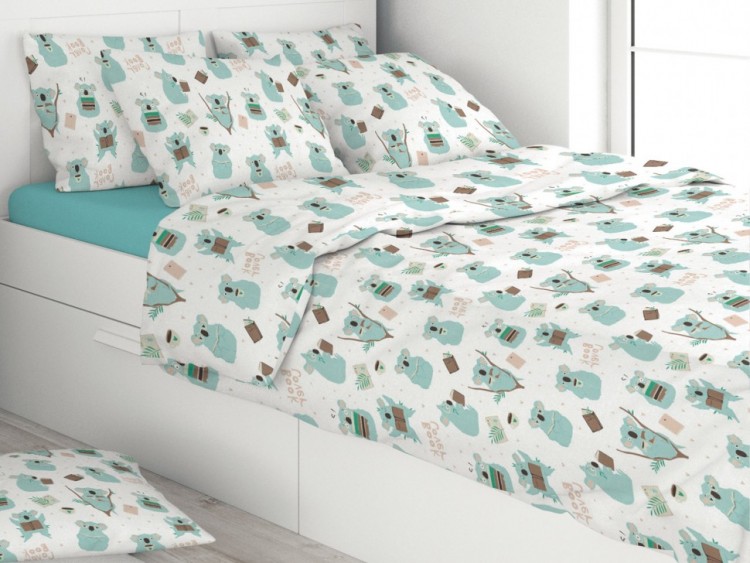 Комплект постельного белья  ТехRepublic КПБ Amore Mio Eco cotton combo Koala