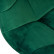 Стул барный DOBRIN TAILOR BLACK, зеленый велюр (MJ9-88)