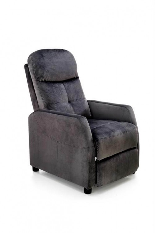 Кресло Halmar FELIPE 2 раскладное (черный/венге)