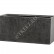Кашпо TREEZ Effectory - Stone - Низкий прямоугольник - Тёмно-серый камень 41.3319-01-024-GR-100