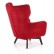 Кресло для отдыха HALMAR MARVEL (бордовый - черный)