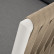 "Касабланка" кресло плетеное из роупа, каркас алюминий светло-серый (RAL7035) шагрень, роуп серо-коричневый 23мм, ткань Neo ash