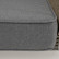 "Касабланка" кресло плетеное из роупа, каркас алюминий светло-серый (RAL7035) шагрень, роуп серо-коричневый 23мм, ткань Neo ash