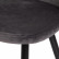 Стул  MELODY (mod. 4997) металл/вельвет, 52х49х78см, серый/черные ножки