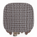 Табурет Мебель--24 Мерлин-3, цвет вишня, обивка ткань рогожка корфу, ШхГхВ 35х35х48 см., продаётся в разобранном виде