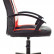 Кресло игровое Zombie 11LT, обивка: текстиль/эко.кожа, цвет: черный/красный