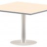 Конференц стол ПРГ-6 Клен/Белый 1200х1200х750