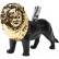 Копилка Lion, коллекция "Лев" 34*23,5*14,5, Доломит, Золотой, Черный