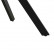 Стол Arthur раскладной 120-184x80x75см, керамогранит белый мрамор Greys White, чёрный