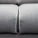 Модульный диван Blink Day отделка ткань кат.B (Tristan 991817-73 stone), кант Evita 991373-01 Snow, черный хром, CM MDI.SF.TEL.737