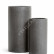 Кашпо TREEZ Effectory - Beton - Высокий цилиндр - Тёмно-серый бетон 41.3320-02-029-GR-80